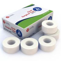 Adhesive Tape Cloth 1'' X 10 Yds 12 Rolls Per Box