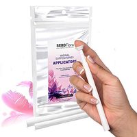 Vaginal Suppository Applicators, Reusable or Disposable, (28 Count) New Design Smooth Edge | Fits Most Brands, Boric Acid Suppositories, Pills, Tablets | Individually Wrapped Made in USA