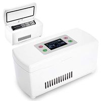 Kireina Refrigerator Case Portable Cooler Box Insulated Mini Reefer Car Constant Temperature 2-8℃ Professional Organizer Storage for Traveling,Outdoors,Camping,Work