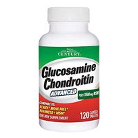 21st Century Glucosamine Chondroitin Advanced Plus MSM Tablets - 120 ct, Pack of 3