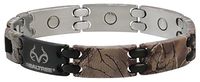 Sabona Real Tree Camo Black Sport Magnetic Bracelet, Medium