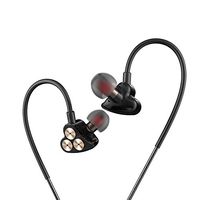 Eloam BOT1 Dynamic Hybrid 6 Driver Wired in Ear Earphones,High Resolution Earbuds with 3.5 MM bass Headphone Stereo Balance HiFi high Sound Quality with mic