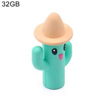 a2s8wq USB Flash Drive Lovely PVC Cartoon Cactus 1/6/4/8/16/32GB USB Flash Drive Data Storage U Disk 32G