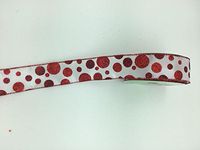 Celebrate IT- Ribbon Bow-tique Red Polka- 1.5 in x 25 ft
