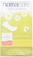 Natracare Panty Liners Curved 30 Count (2 Pack)