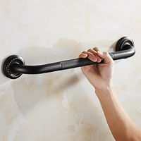 All-Copper Black Bronze Handicapped Bathroom Bathtub handrails Safety Handle Bathroom Stairs Slip Handle 49.5cm 19.5 inch