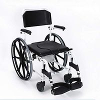 DMCC Elderly Wheelchair Chair with Potty Armrests Can Take A Shower Bath Disabled Elderly Home Trolley