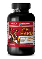 Testosterone Advantage Plan - GET Hard - for Men ONLY - l-arginine Extract - 1 Bottle (60 Capsules)