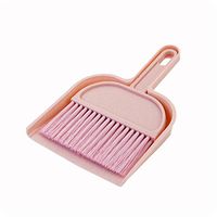 LKXHarleya Mini Cleaning Broom Brush and Dustpan Desktop Sweep Cleaning Brush Set