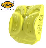 C-guard Elastic, Ergonomic Comfort Soft Integral Skin Foam Back Cushion - Orthopedic Design for Back Pain Relief - Lumbar Support Pillow