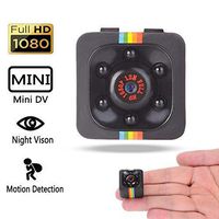 NFITtech Mini Hidden Camera HD 720P/1080P Spy Nanny Cam Body Camera Video Recorder Home Surveillance with Night Vision Motion Detection for Indoor and Outdoor