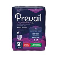 Prevail Protective Underwear for Women, Maximum Absorbency (Small/Medium (60 Count))