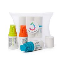 Pulse Natural Sample Pack Featuring Spoil Me Massage Oil, Water Based H20h! and Silicone Based Aloe-ahh- 3 Pods 6.7 ml Each
