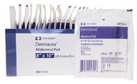 Kendall DERMACEA Sterile Abdominal Pads 8" x 10" (Box of 18 Pads)