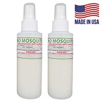 NO MOSQUITOZ | Mosquito, Gnat, and Biting Flies Repellant | Effective Personal Botanical Bug Spray | Hand-Crafted DEET-Free Hypoallergenic | Non-Greasy Formula (2, 4oz.)