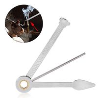 3 in 1 Multi Pipe Reamer Tamper Tool, Smoking Accessories Pipes Cleaner Stainless Steel Pipe Scraper, Cleaning Scraper Needle Tamper