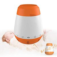 LNLN Smart Music White Noise Machine, Voice Sensor Rechargeable USB, Portable Baby Infants Therapy Sound Machine, Baby Sleep Aid