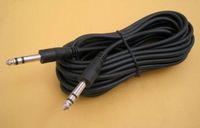 10Ft 1/4" 6.3mm Stereo TRS Male Guitar Amplifier Speaker PA Instrument Cable 10'