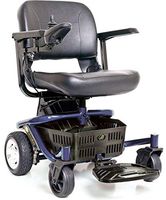 Golden Technologies - LiteRider Envy - Compact Power Chair - Blue - Phillips Power Package TM - to $500 Value