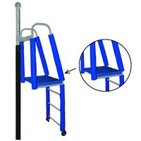 Jaypro Sports Adjustable Referee Stand Pad in Blue and Black