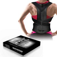 Venom Posture Corrector Brace with Orthopedic Neck, Back and Shoulder Alignment, Pain Relief for Slouching, Kyphosis, Lower Lumbar, Upper Thoracic and Clavicle, Men and Women- (Medium)