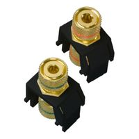 Legrand - On-Q WP3457BK Audio Binding Posts, Black