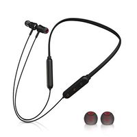 IOUIOU S9 Waterproof Bluetooth Headphones IPX4, Wireless Sport earplug, HiFi Stereo in-Ear Headphones with Microphone, Full bass Aluminum Alloy Noise Reduction Headphones for Playing 15-20 Hours