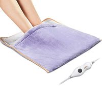 Heating Pad, Electric Heated Foot Warmer - Auto Shut Off, Ultra Soft Flannel Heat Therapy Wrap Extra Large for Feet, Back, Waist, Abdomen with Extra Long Cord, 21" x 20" by PROALLE