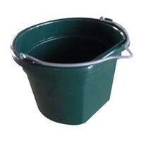 Qingdao Huatian Hand Truck 8 QT, Green, Flat Sided Utility Bucket