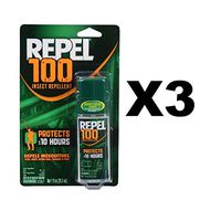 Repel 100 Insect Repellent, 1 oz. Pump Spray, 1 Bottle, 3 Ct