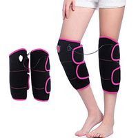 Knee Massager Massaging Heated Knee Pad, Knee Brace Wrap Far Infrared Therapy Knee Support Braces for Arthritis Pain (1 Pair) Myhao