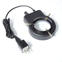 ElectroOptix 10X LED Magnifying Lamp Ring Light Source Brightness Adjustable Center Spotlight USB Power Supply Magnifier