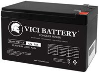 12V 7AH SLA Battery for Monster Trax 12v Open Top SUV - VICI Battery Brand Product