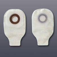 Hollister 9" Clear Drain Pouch with Karaya, Adhesive, 1" (503232) Category: Ostomy Supplies