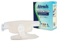 Attends Incontinence Care Bariatric Briefs for Adults, XXXL, 8 Count (Pack of 4)