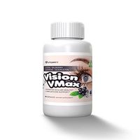 Vision Vmax - Superior Ocular Supplement - Total Nutritional Eye Support, 60 Capsules - 100% Customer Satisfaction Guaranteed, Made in The USA