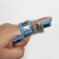 Finger Support Rehabilitation Training Device Unable to Stretch Your Fingers Straight Spastic Hemiplegia Patients (S:Finger second joints circumference 5.5cm)