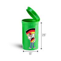 Germany Flag Sport Fan First Aid Case Pill Container ID 6931G
