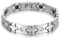 Brand New Men's Titanium Magnetic Bracelet in a Nice Gift Box, Anti-fatigue, Pain Relief -BR233