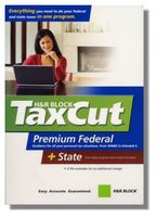 2007 TaxCut Premium Federal + State H&R Block Tax Cut