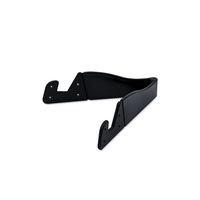 Ectown Colorful Portable Foldable Smartphone and Tablet Stand for Iphone Ipad Samsung Galaxy HTC and Other Mobile Phones Tablet Plus Black