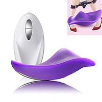 NOENNULL Female Toy,Wearable Butterfly Massaging Toy for Back Neck Shoulder Relaxation Multi-Speed Wireless Remote Control Butterfly Vibator