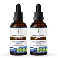 Kudzu Tincture Alcohol-Free Liquid Extract, Organic Kudzu (Pueraria Lobata) Dried Berry (2x4 FL OZ)