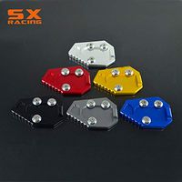 Frames & Fittings Motorcycle Side Kickstand Stand Extension Plate Pad for Honda CBR1000 CBR 1000 CB1000R 2008-2016 - (Color: Green)