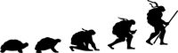 TMNT TEENAGE MUTANT NINJA TURTLE EVOLUTION STICKERS SYMBOL 8" DECORATIVE DIE CUT DECAL FOR CARS TABLETS LAPTOPS SKATEBOARD - BLACK COLOR