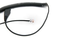 Axtel 02 Cable for Headsets with Quick Disconnect for Select SNOM Phones, Grandstream, Alcatel
