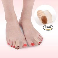 HAIHF Bunion Corrector Toe Straighteners,Separator Thumb Correction Bunion Protector Hallux Valgus Silicone Corrector Toe Separation Plate Care Tools for Feet