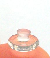 Round-Shaped Push in Silicone Nose Pads L=9mm 1 3 5 or 10 Pairs by Your ow