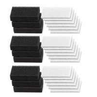 CPAP Filters 60 Packs Foam Filter and Ultra Fine Filters for M Series, PR System One and SleepEasy Series Machines- Premium Reusable & Disposable Universal Filter Replacement Filters Supplies