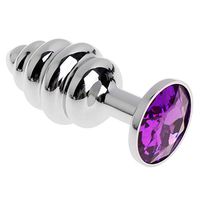 WENWING Stainless Steel Rhinestone Spiral Beaded Amal Plug Shower Enema B'ut.t Pùg Pocket Massager Trainer Sxx Toys Trainer for Women Men